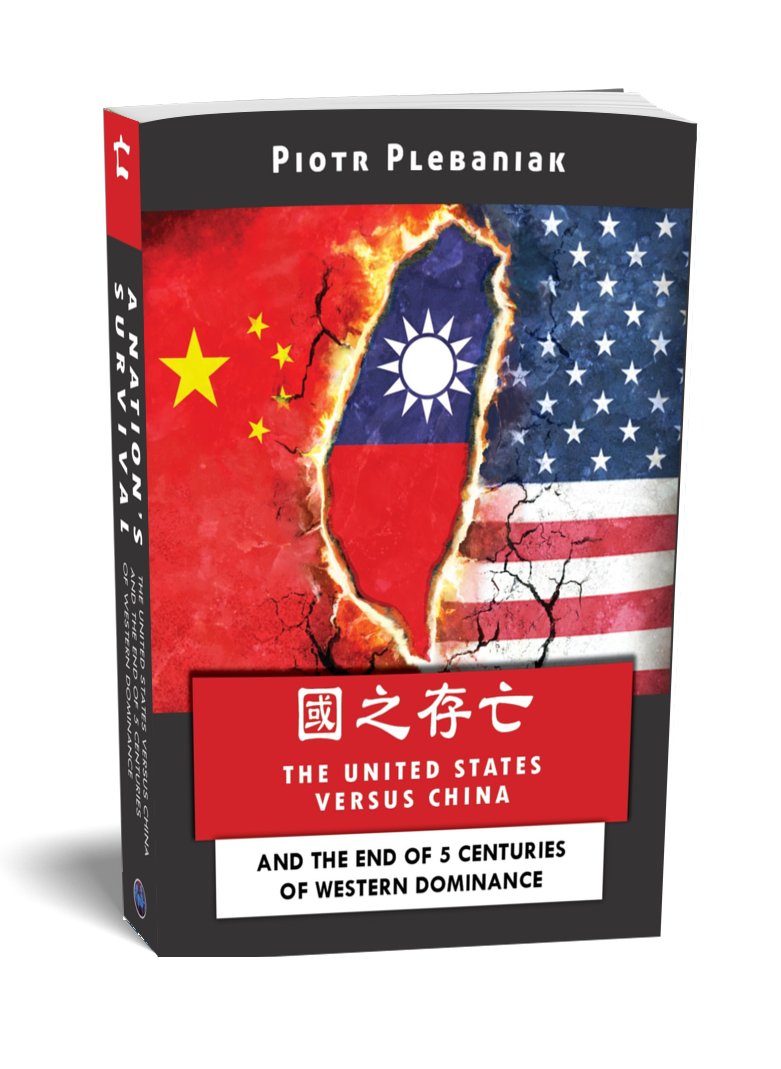  | Piotr Plebaniak, Zguba lub Przetrwanie Państwa Tajwan i koniec pięciu wieków dominacji Zachodu - przód okładki1 